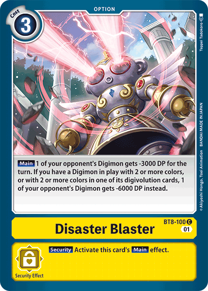 Disaster Blaster (BT8-100) Common