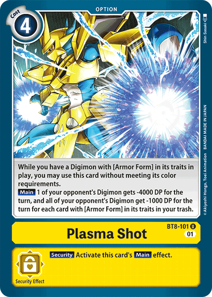 Plasma Shot (BT8-101) Uncommon