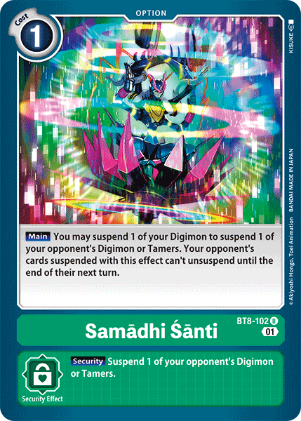 Samadhi Santi (BT8-102) Uncommon