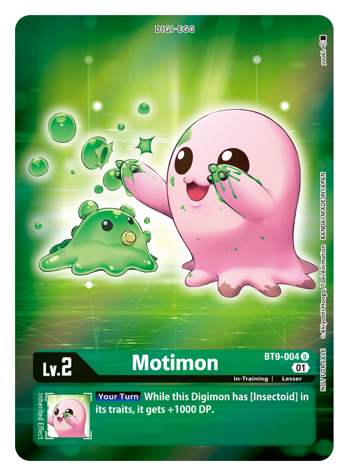 Motimon (BT9-004) Box Topper