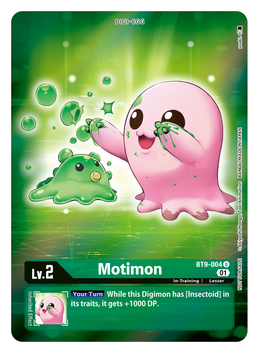 Motimon (BT9-004) Box Topper