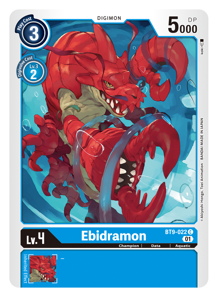 Ebidramon (BT9-022) Common