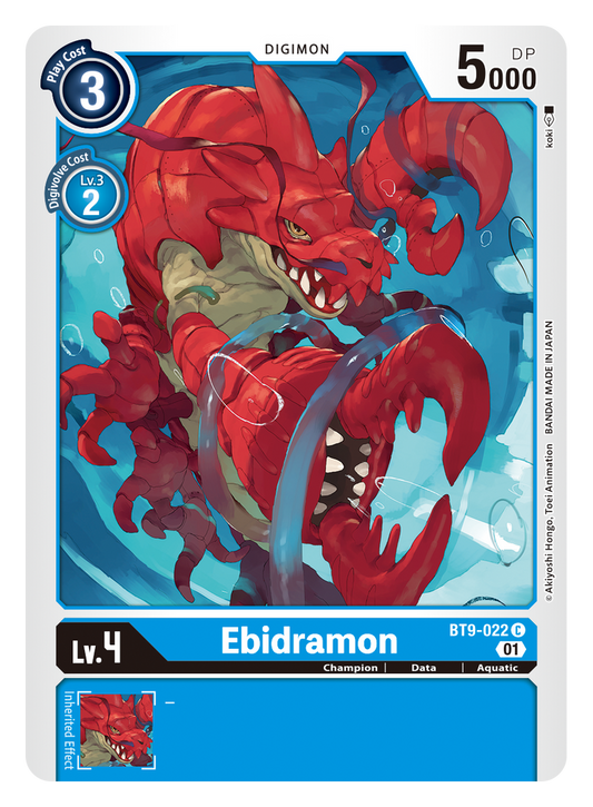 Ebidramon (BT9-022) Common