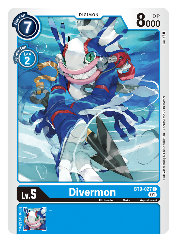 Divermon (BT9-027) Common