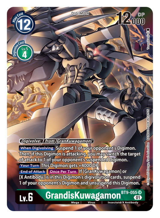 GrandisKuwagamon (BT9-055) Alternative Art