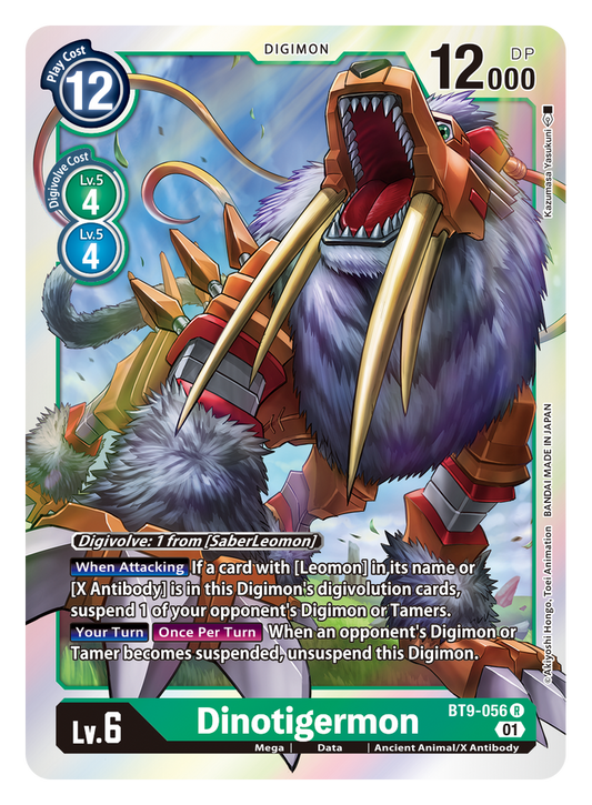 Dinotigermon (BT9-056) Rare