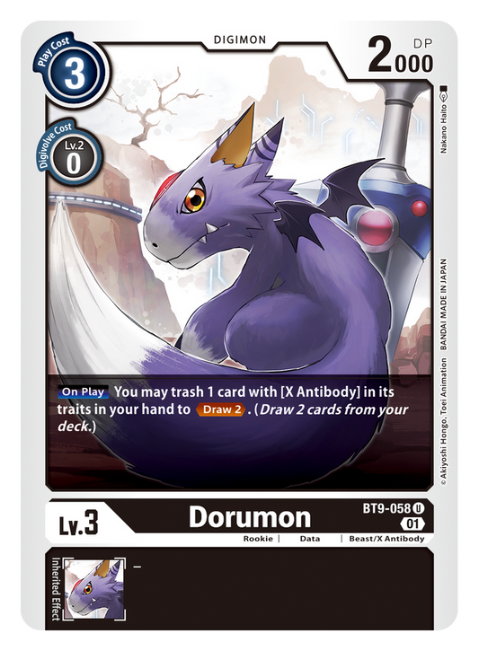 Dorumon (BT9-058) Uncommon