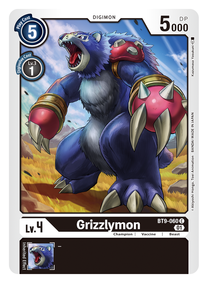 Grizzlymon (BT9-060) Common