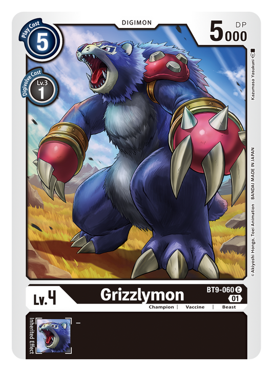 Grizzlymon (BT9-060) Common