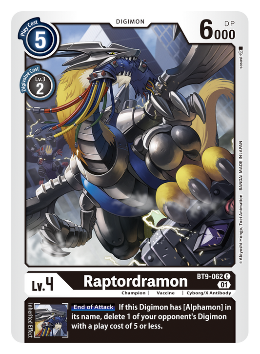 Raptordramon (BT9-062) Common