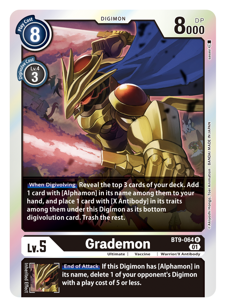 Grademon (BT9-064) Rare