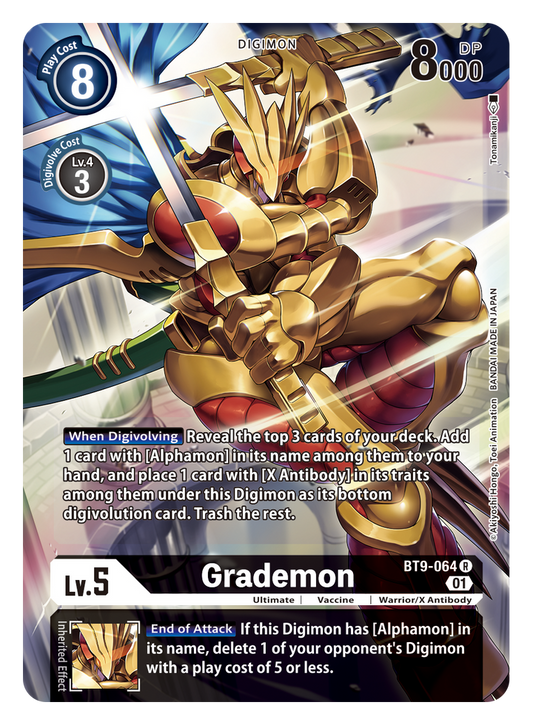 Grademon (BT9-064) Alternative Art