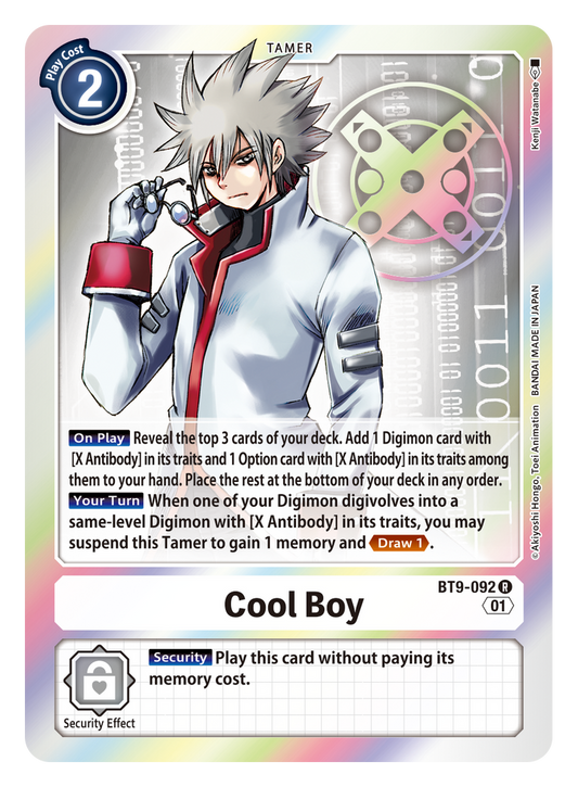 Cool Boy (BT9-092) Rare