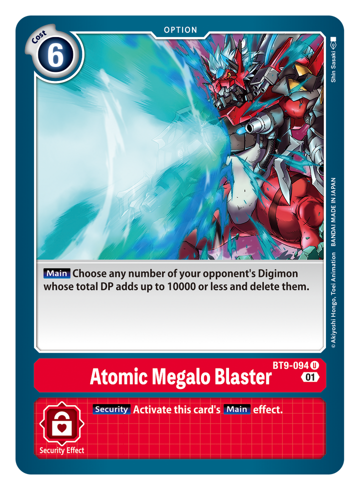 Atomic Megalo Blaster (BT9-094) Uncommon