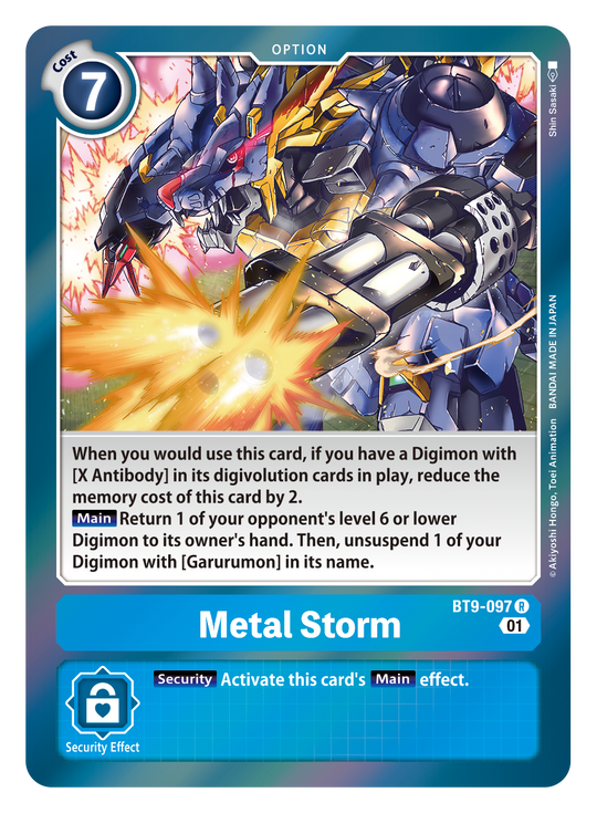 Metal Storm (BT9-097) Rare