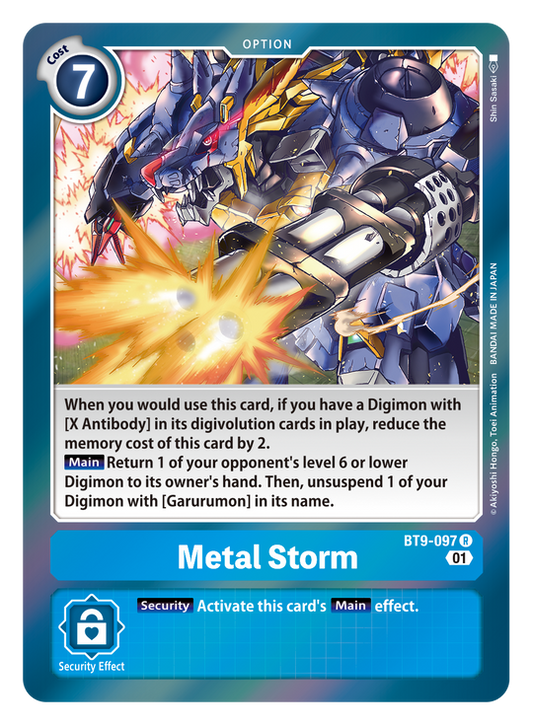 Metal Storm (BT9-097) Rare