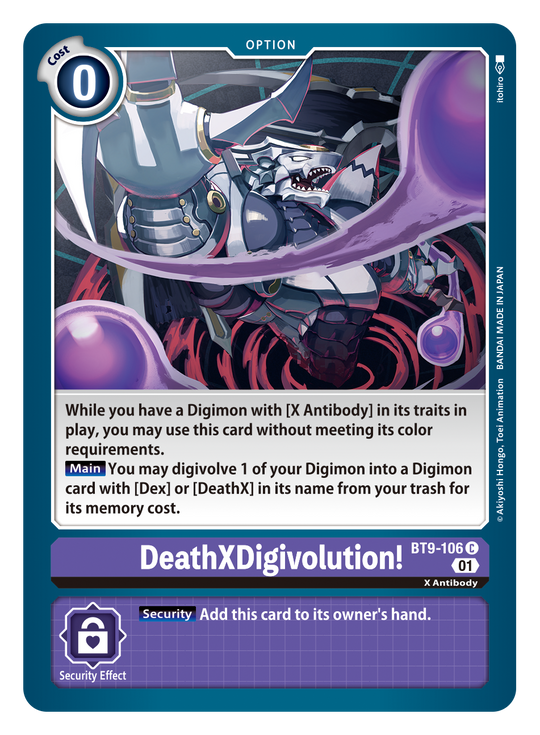 DeathXDigivolution! (BT9-106) Common