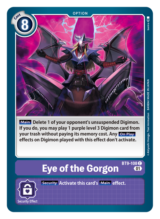 Eye of the Gorgon (BT9-108) Common