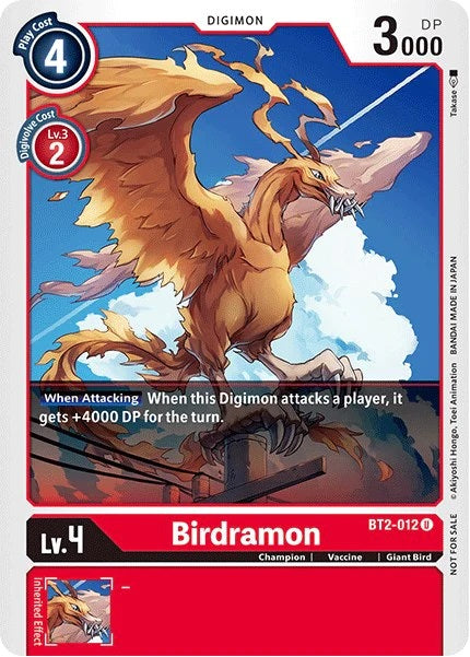 Birdramon (BT2-012) (Official Tournament Pack Vol.3)