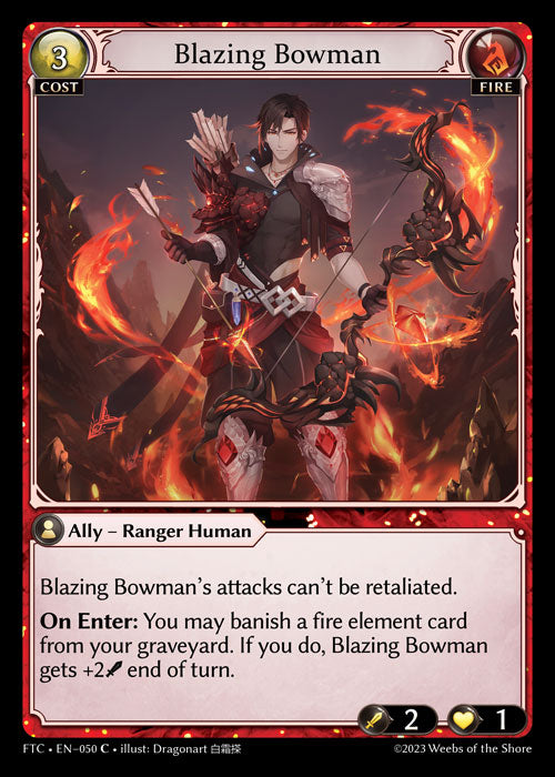 Blazing Bowman (Fractured Crown) EN-050 Common