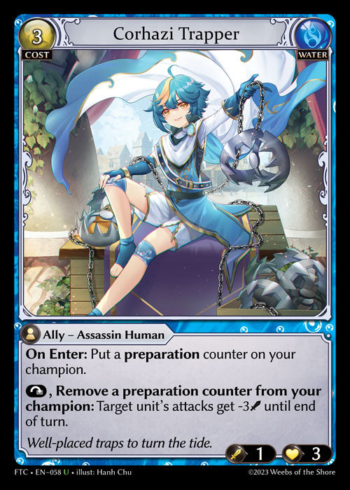 Corhazi Trapper (Fractured Crown) EN-058 Uncommon