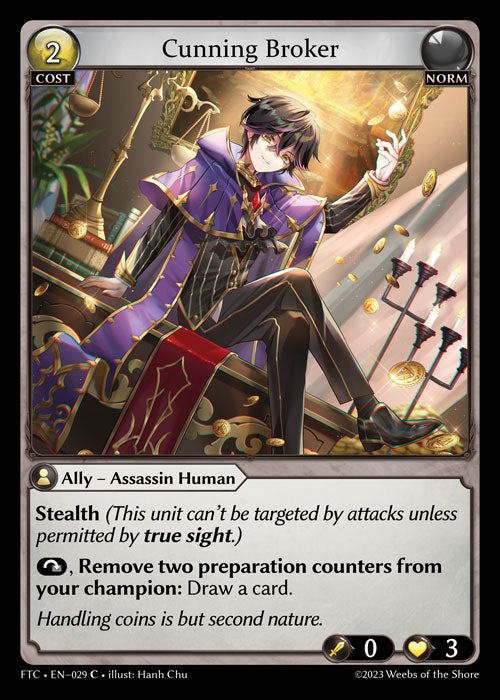 Cunning Broker (Fractured Crown) EN-029 Common