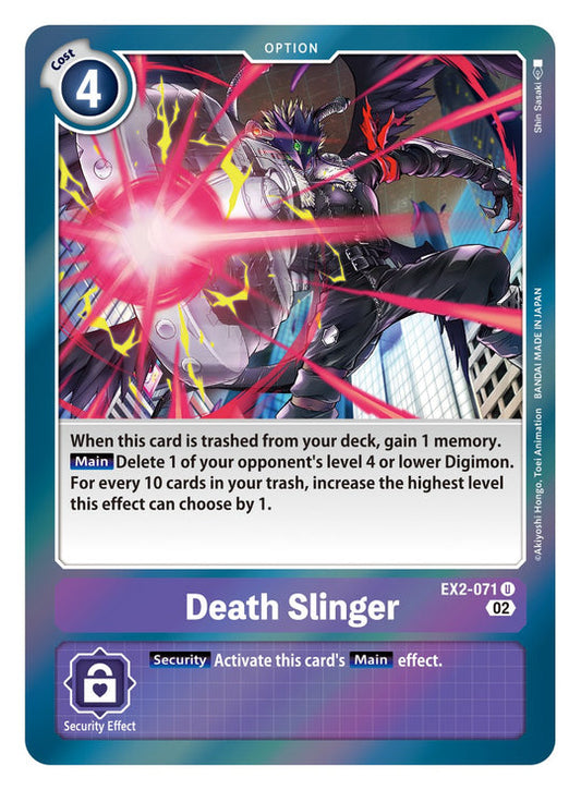 Death Slinger (EX2-071) Uncommon Foil Reprint