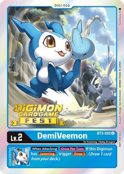 DemiVeemon (BT3-002) Fest Stamped