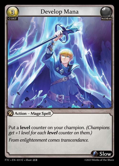 Develop Mana (Fractured Crown) EN-031 Common
