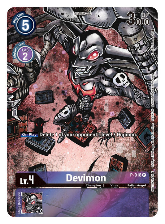 P-018 Devimon 25th Special Memorial Pack