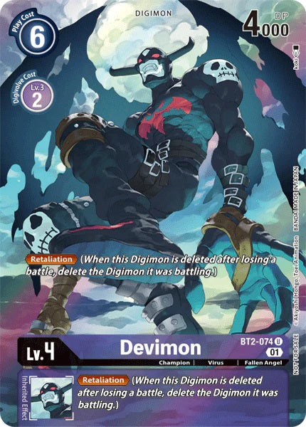 Devimon (BT2-074)-1 Year-Anniversary Topper