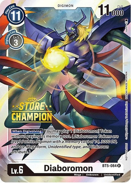Diaboromon (BT5-084) (Store Champion)