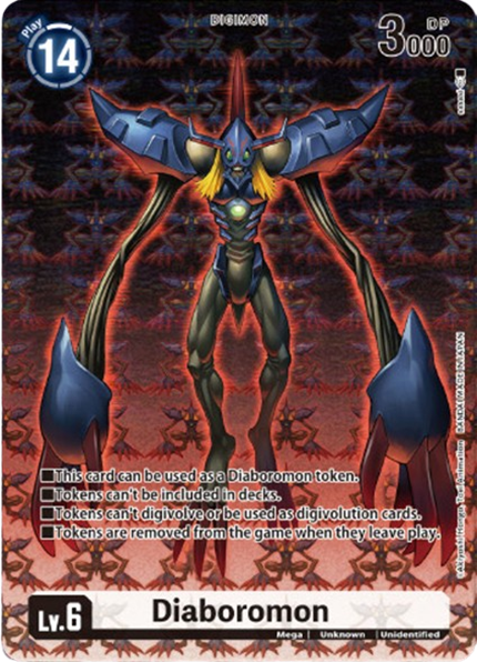 Diaboromon Token Alternate Art PB16