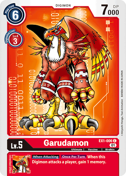 Garudamon (EX1-006) Common