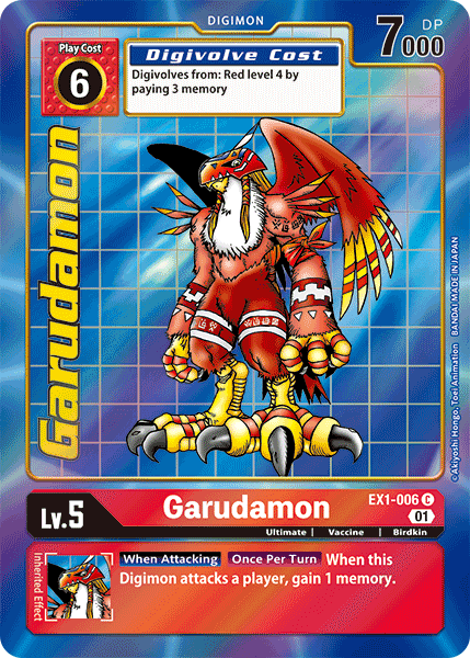 Garudamon (EX1-006) Alternative Art