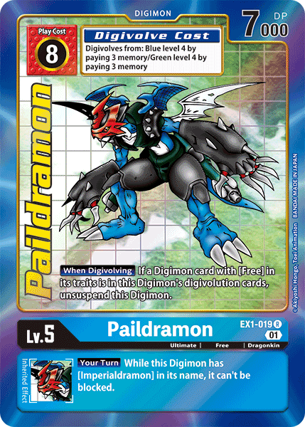 Paildramon (EX1-019) Alternative Art