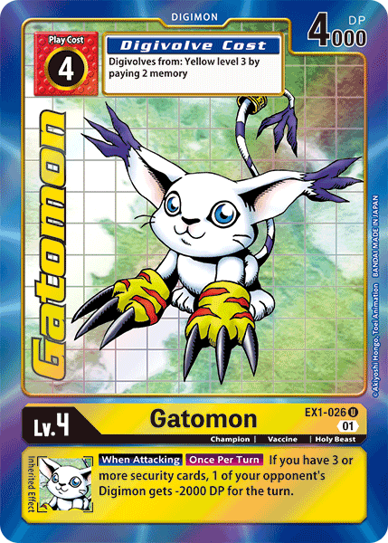 Gatomon (EX1-026) Alternative Art