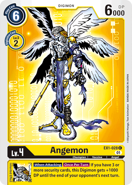 Angemon (EX1-028) Common