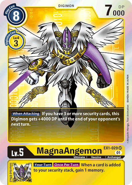 MagnaAngemon (EX1-029) Super Rare