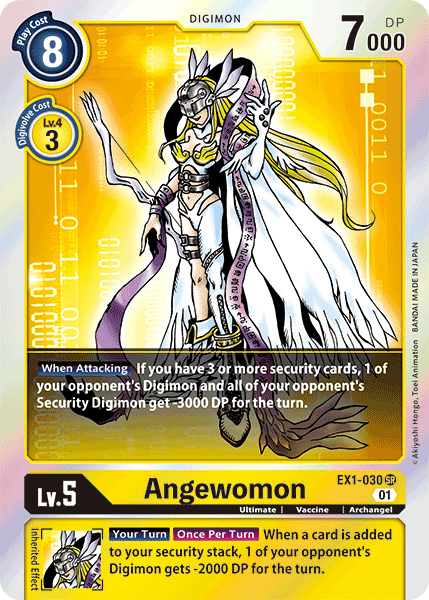 Angewomon (EX1-030) Super Rare