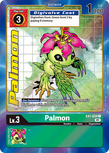 Palmon (EX1-034) Alternative Art