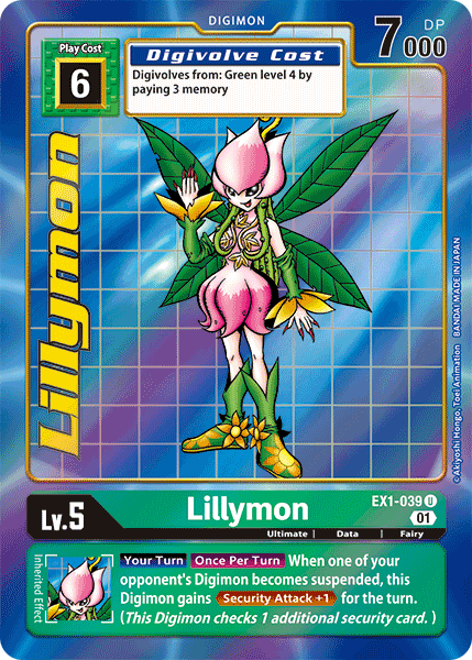 Lillymon (EX1-039) Alternative Art