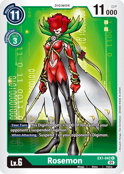 Rosemon (EX1-042) Uncommon