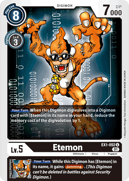 Etemon (EX1-052) Uncommon