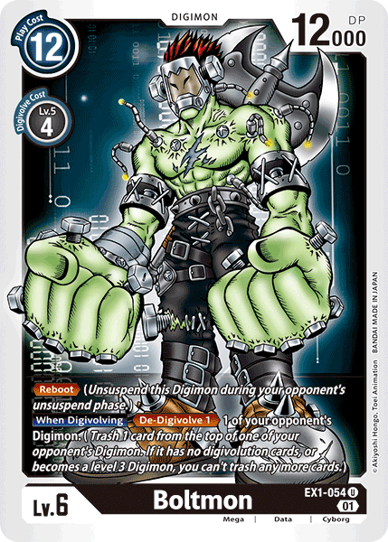 Boltmon (EX1-054) Uncommon