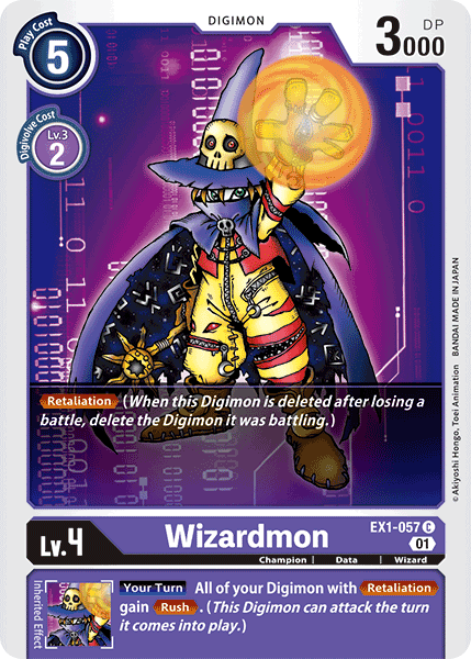 Wizardmon (EX1-057) Common