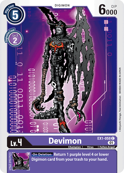 Devimon (EX1-058) Common