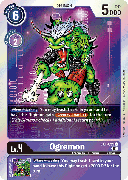 Ogremon (EX1-059) Rare