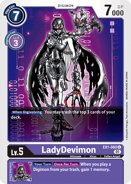 LadyDevimon (EX1-060) Uncommon