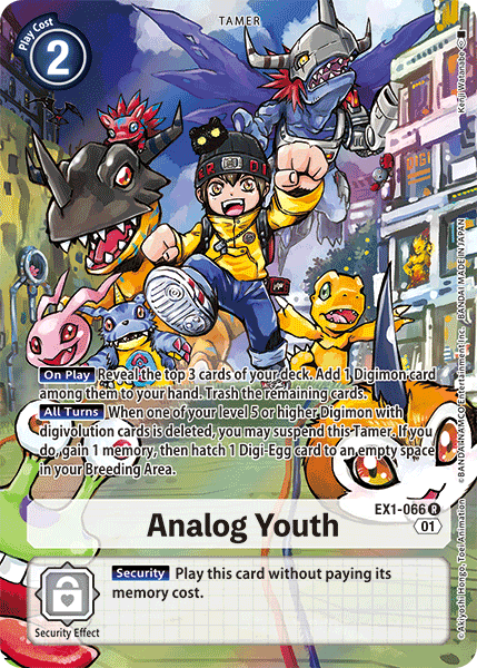 Analog Youth (EX1-066) Alternative Art